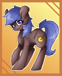 Size: 1024x1259 | Tagged: safe, artist:sk-ree, oc, oc only, oc:summer, earth pony, pony, deviantart watermark, female, mare, obtrusive watermark, solo, watermark