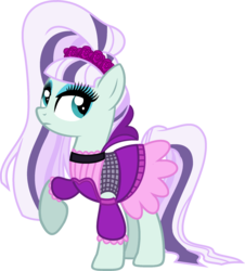 Size: 1837x2036 | Tagged: safe, artist:starryoak, coloratura, pony, miracleverse, g4, alternate universe, clothes, countess coloratura, dress, female, simple background, solo, transparent background