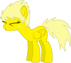 Size: 1611x1431 | Tagged: safe, artist:chipmagnum, oc, oc only, oc:polly puff, pegasus, pony, g4, female, mare, simple background, solo, transparent background