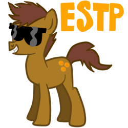 Size: 3000x3000 | Tagged: dead source, safe, artist:green-viper, pony, estp, high res, mbti, myers-briggs, ponified, simple background, transparent background