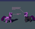 Size: 960x800 | Tagged: safe, artist:derek the metagamer, twilight sparkle, alicorn, pony, unicorn, fanfic:the conversion bureau, g4, 3d, comic, evil twilight, future twilight, self ponidox, the conversion bureau, twilight sparkle (alicorn), voxel art