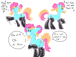 Size: 2048x1536 | Tagged: safe, artist:doodledandy, oc, oc:country curves, pony, blushing, boots, comic, dancing, nancy sinatra, shoes, singing, song reference, these boots are made for walking