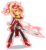 Size: 5000x5421 | Tagged: safe, artist:orin331, sunset shimmer, equestria girls, g4, absurd resolution, clarent, clothes, cosplay, costume, crossover, cute, fate/apocrypha, fate/grand order, female, mordred, shimmerbetes, simple background, solo, sword, transparent background, weapon