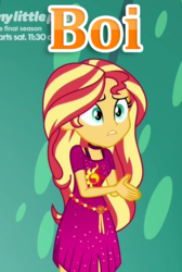 Size: 469x698 | Tagged: safe, edit, edited screencap, screencap, sunset shimmer, equestria girls, equestria girls specials, g4, my little pony equestria girls: better together, my little pony equestria girls: spring breakdown, boi, cropped, female, meme, solo