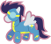 Size: 58x50 | Tagged: safe, soarin', pony, g4, clothes, male, mlpforums, picture for breezies, plushie, solo, toy, uniform, vector, wonderbolts uniform