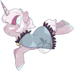 Size: 2300x2200 | Tagged: safe, artist:peachy-pea, oc, oc only, pony, unicorn, high res, original character do not steal, solo