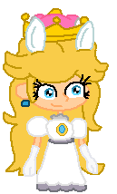 Size: 129x214 | Tagged: safe, artist:drypony198, angel bunny, human, g4, angelette, crossover, crown, humanized, jewelry, new super mario bros. u, new super mario bros. u deluxe, princess peach, regalia, super crown, super mario bros., toadette