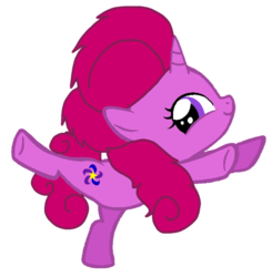 Size: 1030x1050 | Tagged: safe, artist:徐詩珮, oc, oc only, oc:ehenk berrytwist, pony, unicorn, g4, my little pony: the movie, base used, cute, female, filly, magical lesbian spawn, next generation, offspring, parent:glitter drops, parent:tempest shadow, parents:glittershadow, simple background, solo, transparent background