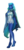 Size: 1280x2681 | Tagged: safe, artist:effervesket, oc, oc only, anthro, unguligrade anthro, cloak, clothes, female, simple background, solo, sweater, transparent background