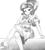 Size: 1724x1914 | Tagged: safe, artist:kunshomo, rarity, equestria girls, equestria girls specials, g4, my little pony equestria girls: better together, my little pony equestria girls: spring breakdown, crossed legs, female, glasses, legs, looking at you, monochrome, solo