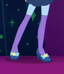 Size: 640x744 | Tagged: safe, edit, edited screencap, screencap, trixie, equestria girls, equestria girls specials, g4, my little pony equestria girls: better together, my little pony equestria girls: spring breakdown, clothes, high heels, legs, pictures of legs, shoes, socks, thigh highs