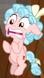 Size: 371x652 | Tagged: safe, screencap, cozy glow, pegasus, pony, g4, the beginning of the end, cozy glow is best facemaker, cropped, faic, female, filly, floppy ears, flying, solo