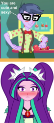 Size: 784x1788 | Tagged: safe, edit, aria blaze, micro chips, equestria girls, equestria girls specials, g4, my little pony equestria girls: better together, my little pony equestria girls: rollercoaster of friendship, ariachips, female, male, shipping, straight