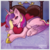 Size: 800x800 | Tagged: safe, artist:viperidaegraphics, princess cadance, alicorn, pony, g4, bed, bedroom, bedroom eyes, butt, cheek fluff, cute, cutedance, ear fluff, eyeshadow, female, heart, heart pillow, holiday, hoof shoes, leg fluff, looking at you, makeup, mare, missing accessory, on bed, open mouth, pillow, plot, prone, solo, speedpaint available, valentine's day, wing fluff