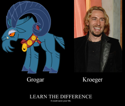 Size: 1300x1104 | Tagged: safe, grogar, g4, the beginning of the end, chad kroeger, cloven hooves, male, ram