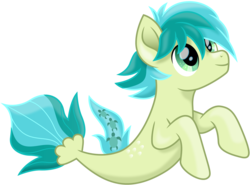 Size: 2024x1500 | Tagged: safe, artist:cloudy glow, sandbar, seapony (g4), g4, my little pony: the movie, cute, looking up, male, movie accurate, sandabetes, seaponified, seapony sandbar, simple background, smiling, solo, species swap, teenager, transparent background