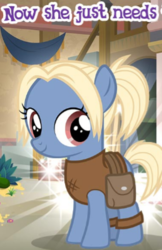 Size: 259x400 | Tagged: safe, gameloft, gentiana, pony, g4, female, filly, meme, solo, wow! glimmer