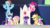 Size: 1920x1080 | Tagged: safe, screencap, applejack, fluttershy, pinkie pie, rainbow dash, rarity, spike, twilight sparkle, alicorn, dragon, pony, g4, my little pony: friendship is magic, the beginning of the end, chair, crossed arms, female, floppy ears, looking up, mane seven, mane six, mare, raised eyebrow, table, thinking, twilight sparkle (alicorn), winged spike, wings