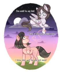 Size: 931x1080 | Tagged: safe, artist:djkaskan, oc, earth pony, pegasus, pony, female, ponified, shipping