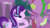 Size: 1782x1003 | Tagged: safe, screencap, spike, starlight glimmer, dragon, pony, unicorn, g4, my little pony: friendship is magic, the beginning of the end, claws, cutie mark, duo, faceless male, female, flying, male, mare, offscreen character, one eye closed, raised hoof, smiling, winged spike, wings, wink