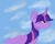 Size: 1280x1035 | Tagged: safe, artist:prismatic-pencil, twilight sparkle, alicorn, pony, g4, cheek fluff, chest fluff, cloud, cute, ear fluff, eye clipping through hair, eyebrows, eyebrows visible through hair, female, mare, profile, sky, solo, twiabetes, twilight sparkle (alicorn), wing fluff