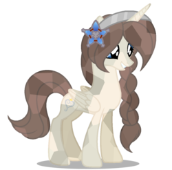 Size: 1027x1011 | Tagged: safe, artist:diamond-chiva, oc, oc only, oc:realm jumper, alicorn, crystal pony, pony, alicorn oc, crystallized, female, horn, mare, simple background, solo, transparent background, wings