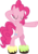 Size: 739x1070 | Tagged: safe, artist:crystalmagic6, pinkie pie, earth pony, pony, g4, my little pony: friendship is magic, the beginning of the end, belly, bipedal, bizarre, cake, cakewalk, eyes closed, female, food, inkscape, mare, michael jackson, moonwalk, pinkie being pinkie, simple background, solo, standing, transparent background, vector