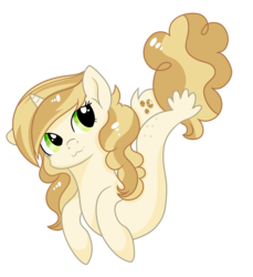 Size: 733x800 | Tagged: safe, artist:rainbowtashie, sweet biscuit, seapony (g4), g4, female, seaponified, simple background, smiling, solo, species swap, transparent background