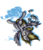 Size: 1500x1750 | Tagged: safe, artist:captainofhopes, artist:nomearts, derpy hooves, pegasus, pony, g4, cloud, female, letter, signature, simple background, solo, transparent background, upside down