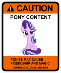 Size: 900x1078 | Tagged: safe, artist:gn33101, starlight glimmer, pony, unicorn, g4, the crystalling, c:, caution sign, cute, exploitable, female, glimmerbetes, mare, sitting, smiling, solo, template, vector, warning