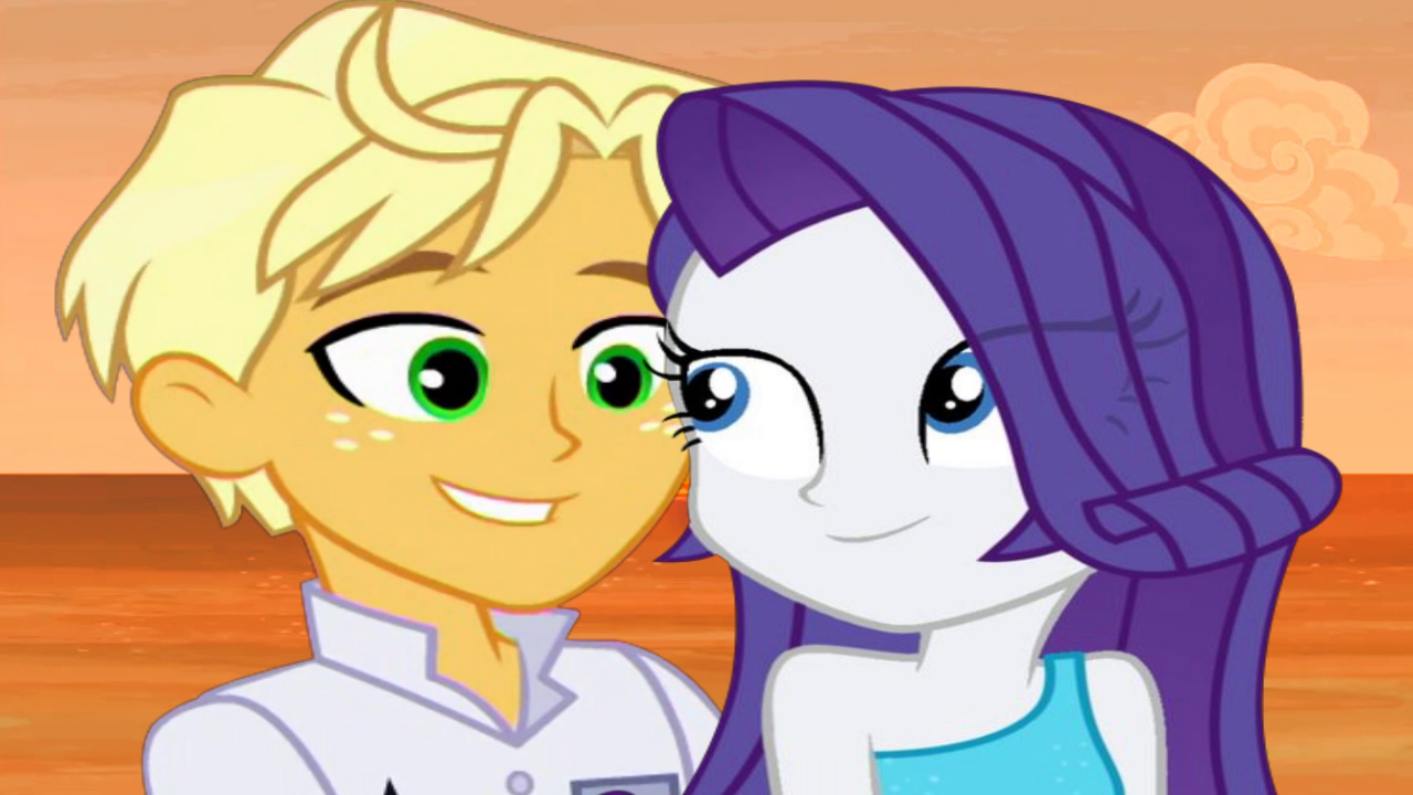 2007484 - safe, artist:mrerzebra92, ragamuffin (g4), rarity, equestria  girls, equestria girls series, g4, spring breakdown, spoiler:eqg series  (season 2), female, male, rarimuffin, shipping, straight - Derpibooru