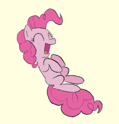 Size: 613x640 | Tagged: safe, artist:vexpon, pinkie pie, earth pony, pony, g4, griffon the brush off, animated, cute, diapinkes, eyes closed, female, frame by frame, laughing, mare, missing cutie mark, open mouth, rofl, simple background, solo, white background