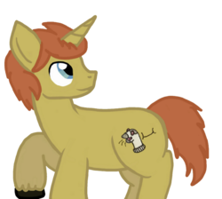 Size: 1558x1396 | Tagged: safe, artist:rosesong001, pony, jeff dunham, ponified, simple background, transparent background