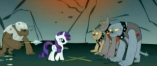Size: 157x66 | Tagged: safe, screencap, rarity, pony, a dog and pony show, g4, cinematic, picture for breezies