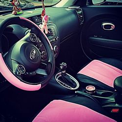 Size: 1033x1033 | Tagged: safe, pinkie pie, earth pony, pony, g4, car, doll, irl, kia, kia soul, logo, photo, pink, toy