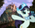 Size: 2940x2404 | Tagged: safe, artist:disneymarvel96, artist:luckreza8, coloratura, earth pony, pony, g4, bowtie, castle, cinderella, crown, disney, disney princess, high res, irl, jewelry, mountain, photo, ponies in real life, rara, regalia, tiara