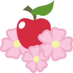 Size: 6000x6002 | Tagged: safe, artist:sollace, apple flora, florina tart, g4, .svg available, apple family member, cutie mark, cutie mark only, no pony, simple background, transparent background, vector