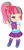 Size: 550x1132 | Tagged: safe, artist:ocean-drop, sour sweet, equestria girls, g4, chibi, clothes, cropped, crystal prep academy uniform, cute, female, looking at you, one eye closed, school uniform, simple background, smiling, solo, sourbetes, white background, wink