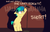 Size: 2223x1401 | Tagged: safe, artist:shinodage, oc, oc only, oc:apogee, pegasus, pony, bully, bullying, chest fluff, female, filly, floppy ears, freckles, heckling, laughing, mean, microphone, offscreen character, poor thing, short, smol, solo, stand-up comedy
