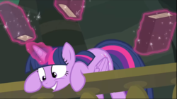 Size: 1368x771 | Tagged: safe, screencap, twilight sparkle, alicorn, pony, equestria girls, equestria girls specials, g4, my little pony equestria girls: better together, my little pony equestria girls: forgotten friendship, balcony, book, cropped, cute, excited, female, glowing horn, horn, levitation, magic, mare, solo, telekinesis, twiabetes, twilight sparkle (alicorn), wide eyes