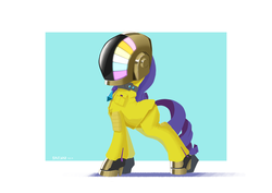 Size: 2000x1414 | Tagged: safe, artist:satv12, rarity, pony, unicorn, equestria girls, g4, my little pony equestria girls: rainbow rocks, daft punk, daft rarity, female, mare, solo