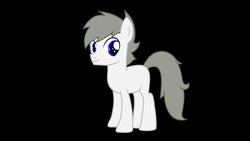 Size: 2048x1152 | Tagged: safe, artist:silver stardust, oc, oc:silver stardust, earth pony, pony, adult, black background, idle, male, simple background, standing