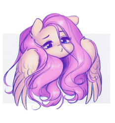 Size: 2880x3089 | Tagged: safe, artist:katputze, fluttershy, pegasus, pony, g4, cute, female, high res, kissy face, mare, shyabetes, solo
