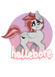 Size: 4960x7015 | Tagged: safe, artist:suchalmy, oc, oc only, oc:hellebore, pegasus, pony, female, hellebore, mare, solo