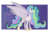 Size: 4961x3508 | Tagged: safe, artist:avafury, princess celestia, alicorn, pony, g4, chest fluff, female, mare, signature, smiling, solo, spread wings, wings