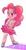 Size: 673x1280 | Tagged: safe, artist:eereekuhh, pinkie pie, equestria girls, g4, my little pony equestria girls: better together, clothes, cute, diapinkes, female, hairband, hands behind back, pantyhose, sandals, simple background, skirt, solo, tank top, white background