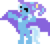 Size: 250x219 | Tagged: safe, artist:th3applejack, trixie, pony, unicorn, g4, female, happy, pixel art, smiling, solo