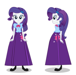 Size: 941x930 | Tagged: safe, artist:cartoonmasterv3, rarity, equestria girls, g4, alternate universe, clothes, female, long skirt, skirt, solo