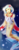 Size: 748x1931 | Tagged: safe, artist:signiroha, princess skystar, human, seapony (g4), g4, my little pony: the movie, basket, bioluminescent, blue eyes, blushing, bubble, coral, cropped, cute, dorsal fin, female, fin, fin wings, fins, fish tail, flower, flower in hair, flowing mane, flowing tail, freckles, glowing, happy, humanized, jewelry, necklace, ocean, open mouth, pearl necklace, seaquestria, seashell, seaweed, smiling, solo, swimming, tail, underwater, water, wings