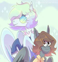Size: 5417x5808 | Tagged: safe, artist:paradiseskeletons, oc, oc only, oc:lucy(stock-dove), pegasus, pony, glasses